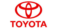 Logo of Toyota, one of the brands offered by FTD under a forklift sale or forklift hire agreement in Suffolk and Sussex