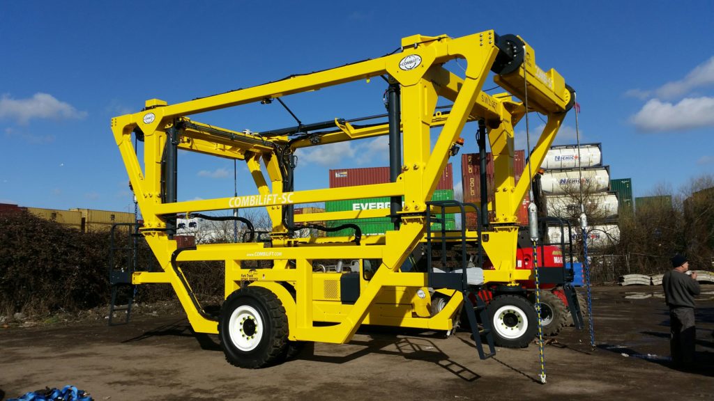 Another Combilift fork truck carrier sold or hired by teh company mainly in Essex and Suffolk
