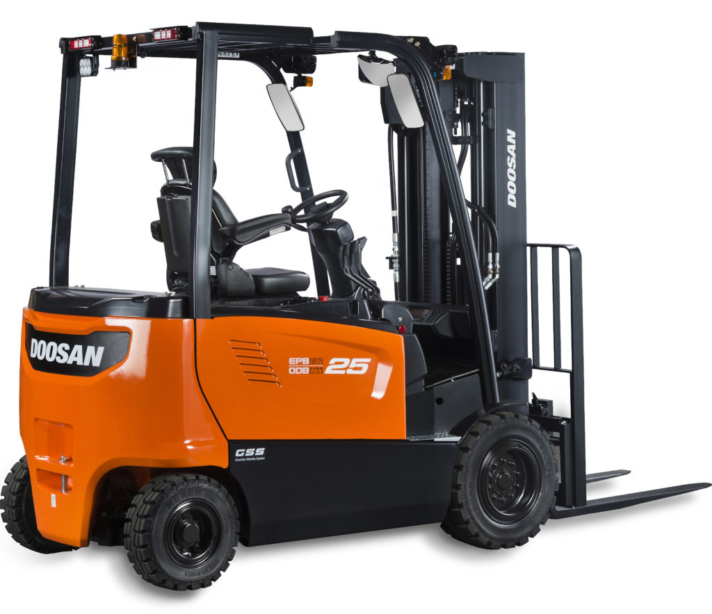 Doosan D40-55C-7 fork truck, a series 7 fork truck for sale and for hire in Essex and Suffolk