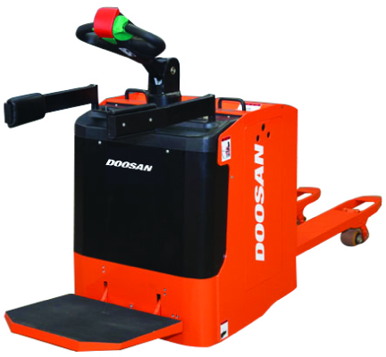 Doosan ride on electric powered pallet truck for sale