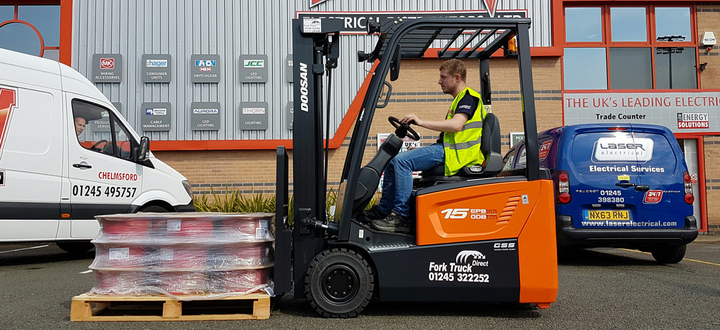 refurbished forklift