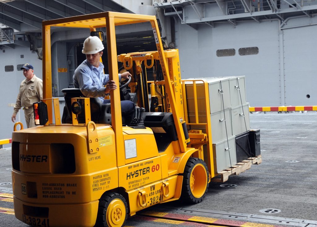 Down Forklift Training Bangor near me