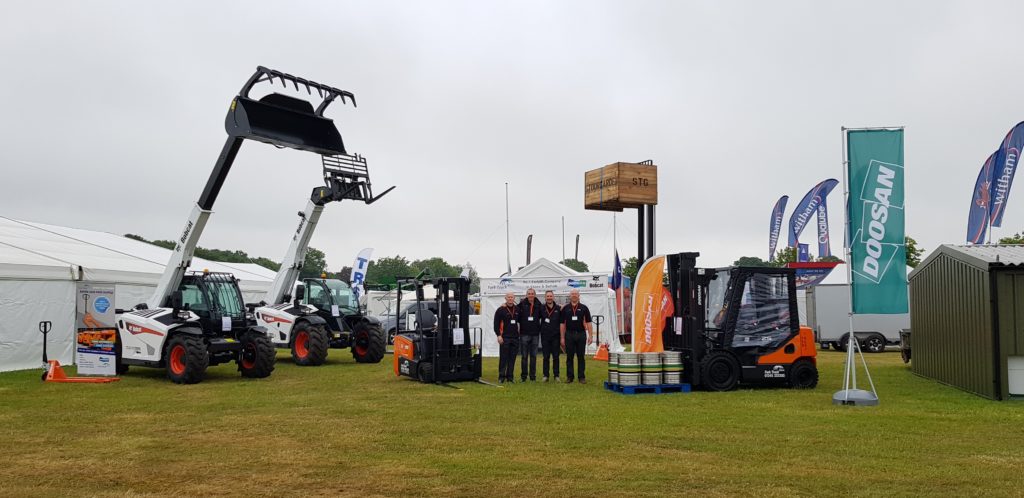 Fork Truck Direct Sales team at Suffolk Show