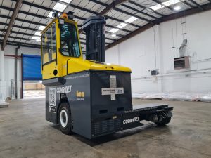 Combilift C4000 in collaboration with Dawson Material Handling Group support BEN Charity. 