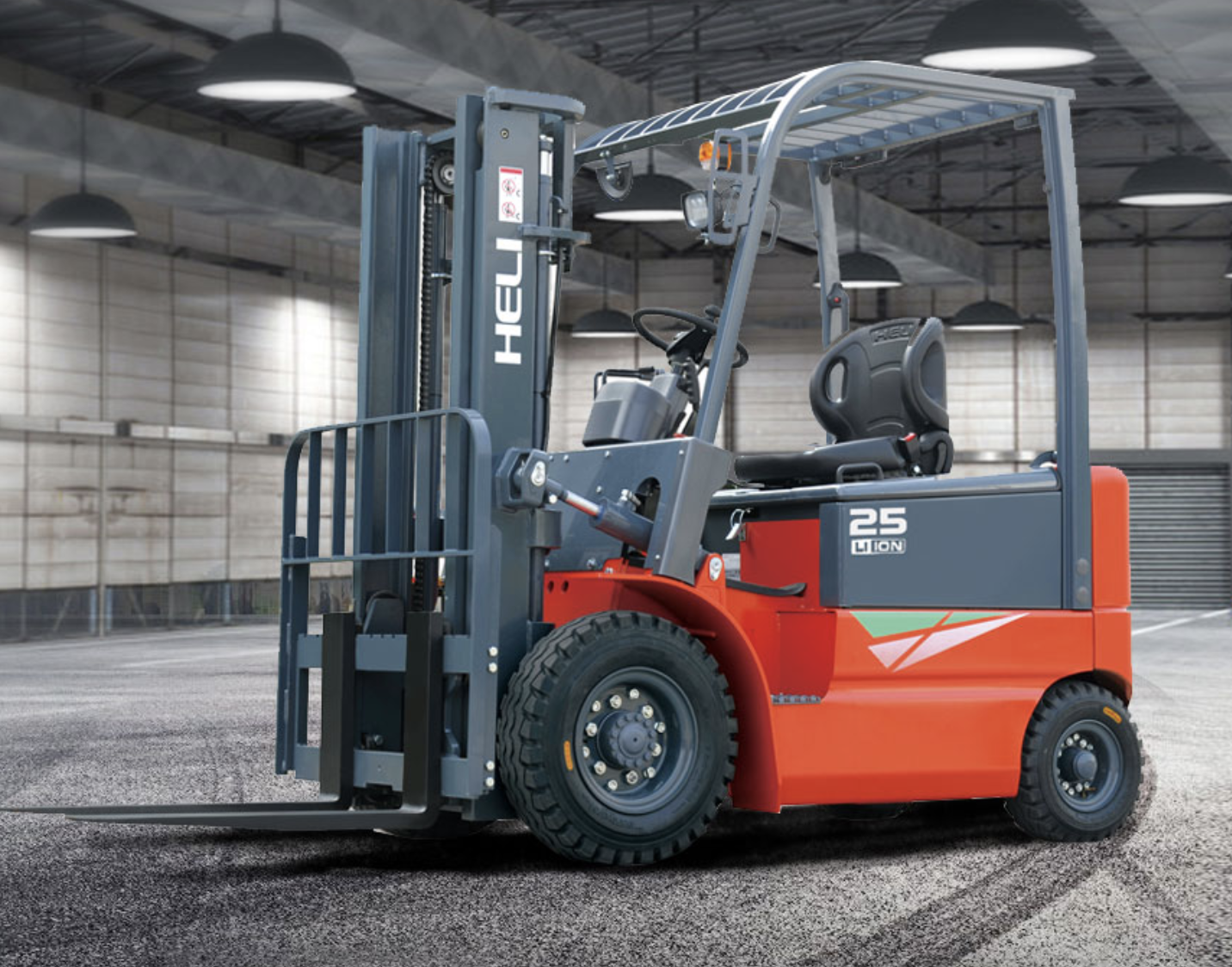 lithium-ion forklift trucks